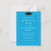 Aangepaste uitnodiging voor uw eigen ontwerp-Afstu (Voorkant)