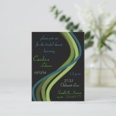 Aangepaste uitnodiging voor Vrijgezellenfeest (Staand voorkant)