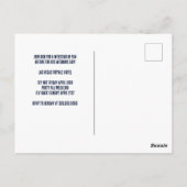 Aangepaste uitnodiging voor vrijgezellenfeest Las  (Achterkant)