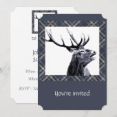 Aangepaste uitnodiging voor vrijgezellenfeest voor (Voorkant / Achterkant)