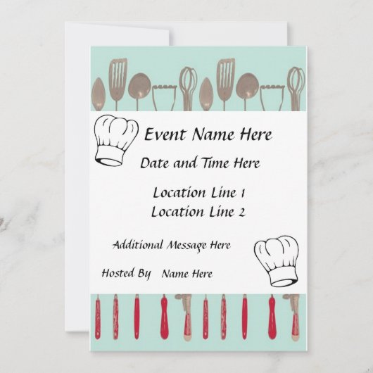 Aangepaste uitnodigingen (Voorkant)