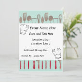 Aangepaste uitnodigingen (Staand voorkant)