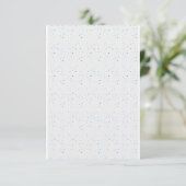 Aangepaste uitnodigingen | Elegant | Evenementenpa (Staand voorkant)