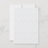 Aangepaste uitnodigingen | Elegant | Evenementenpa (Achterkant)