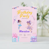 aangepaste uitnodigingen en aankondigingen op zate (Staand voorkant)