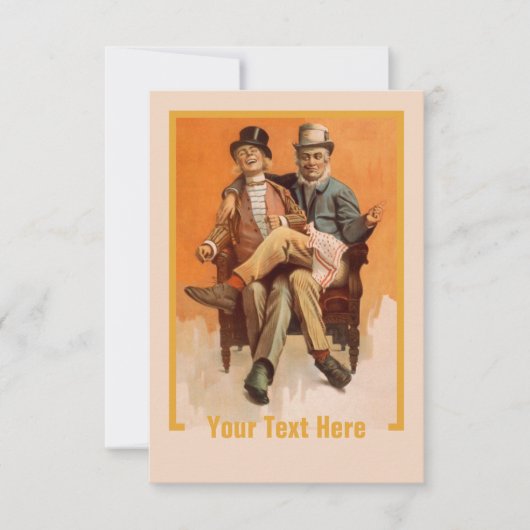 Aangepaste uitnodigingen GAIETY (Voorkant)