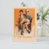 Aangepaste uitnodigingen GAIETY (Staand voorkant)