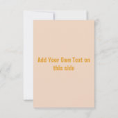 Aangepaste uitnodigingen GAIETY (Achterkant)