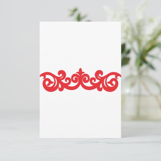 Aangepaste uitnodigingen | Gepersonaliseerde gebeu (Staand voorkant)