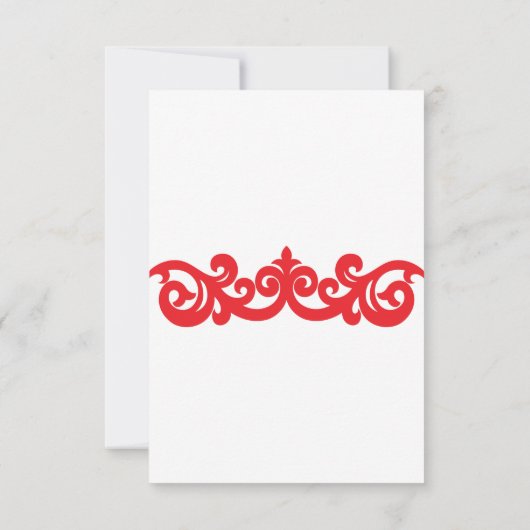 Aangepaste uitnodigingen | Gepersonaliseerde gebeu (Achterkant)