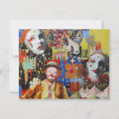 Aangepaste uitnodigingen. kaart (Voorkant)