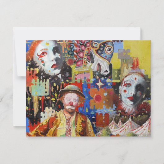 Aangepaste uitnodigingen. kaart (Voorkant)