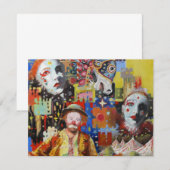 Aangepaste uitnodigingen. kaart (Voorkant / Achterkant)