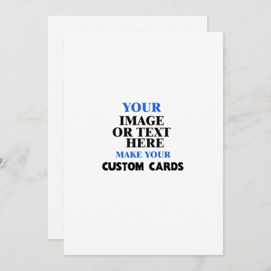 Aangepaste uitnodigingen - Persoonlijke aankondigi (Voorkant / Achterkant)