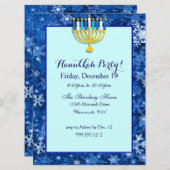 Aangepaste uitnodigingen van de Donaupartij (Voorkant / Achterkant)