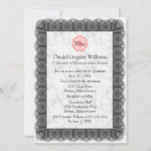 Aangepaste uitnodigingen voor afstuderen (Voorkant)