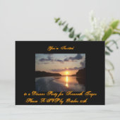 Aangepaste uitnodigingen voor bezoekers van de avo (Staand voorkant)