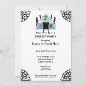 Aangepaste uitnodigingen voor binnenkomende feestd (Voorkant)