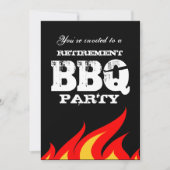 Aangepaste uitnodigingen voor de BBQ-groep voor ba (Voorkant)
