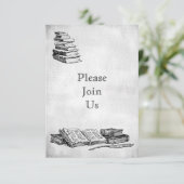 Aangepaste uitnodigingen voor de  kunst van de boe (Staand voorkant)