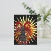 Aangepaste uitnodigingen voor Dragon Temple-feeste (Staand voorkant)