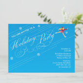 Aangepaste uitnodigingen voor feestdagen (Staand voorkant)