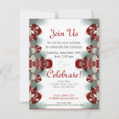 Aangepaste uitnodigingen voor feestelijke feestdag (Achterkant)