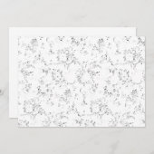 Aangepaste uitnodigingen voor feestelijke gelegenh (Voorkant / Achterkant)