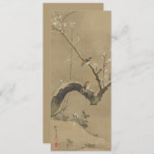 Aangepaste uitnodigingen voor Japanse kunst (Voorkant / Achterkant)