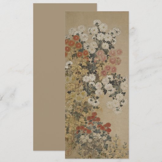 Aangepaste uitnodigingen voor Japanse kunst (Voorkant / Achterkant)