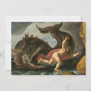 Aangepaste uitnodigingen voor "Jonah and the Whale