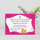 Aangepaste uitnodigingen voor juwelen (Staand voorkant)