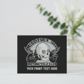 Aangepaste uitnodigingen voor midlife Cruisers MC (Staand voorkant)