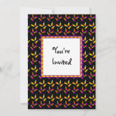 Aangepaste uitnodigingen voor Snoep op basis van h (Voorkant)