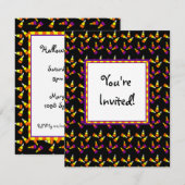 Aangepaste uitnodigingen voor Snoep op basis van h (Voorkant / Achterkant)