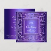 Aangepaste uitnodigingen voor thuisfeestdagen (Voorkant / Achterkant)