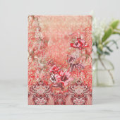 Aangepaste uitnodigingen voor verjaardag, bruiloft (Staand voorkant)