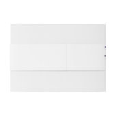 Aangepaste uitnodigingsband uitnodigingen wikkel (Achterkant Voorbeeld)