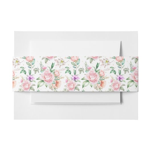 Aangepaste uitnodigingsband uitnodigingen wikkel (Voorkant Voorbeeld)