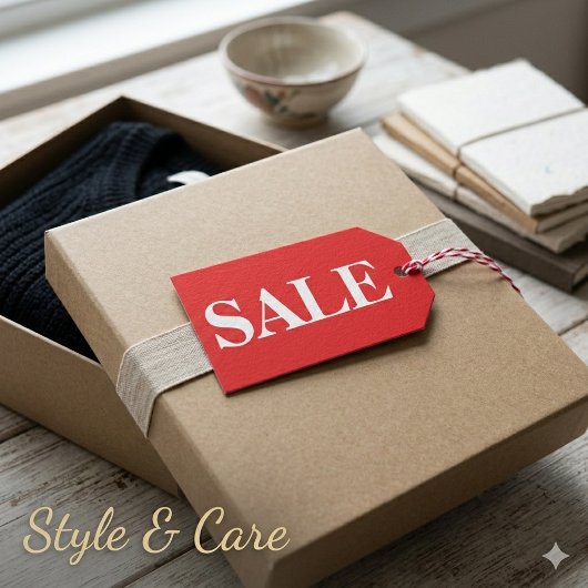 Aangepaste Uitverkoop Tag Stijlvol Gepersonaliseer Cadeaulabel