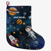 Aangepaste ultraviolette illustratie van het ruimt grote kerstsok (Voorkant)