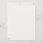 Aangepaste Umrah Mubarak-foto kaart Persoonlijke I (Achterkant)