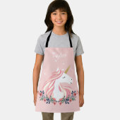 Aangepaste Unicorn Kinder Apron Schort (Insitu)