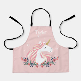 Aangepaste Unicorn Kinder Apron Schort