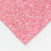 Aangepaste Unicorn Ombre Glitter Fleece Throw Deken (Hoek)