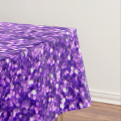 Aangepaste Unicorn Paars Glitter Tablecloth Tafelkleed (Voorbeeld)