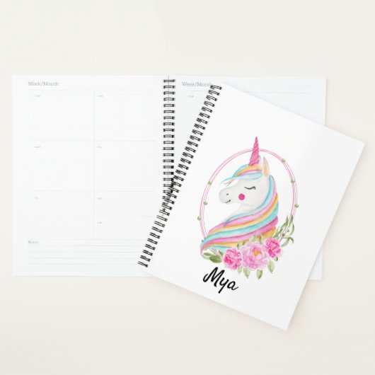 Aangepaste Unicorn Planner (Display)