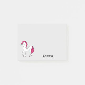 Aangepaste Unicorn Post It Notes