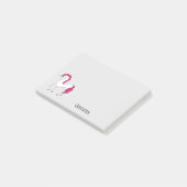 Aangepaste Unicorn Post It Notes (Schuin)