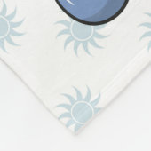 Aangepaste Unicorn Small Baby Boys Fleece Blanket (Hoek)